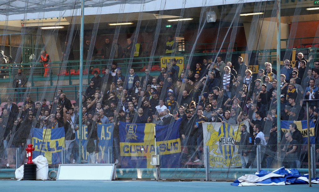 tifosi hellas a napoli 18.1.18