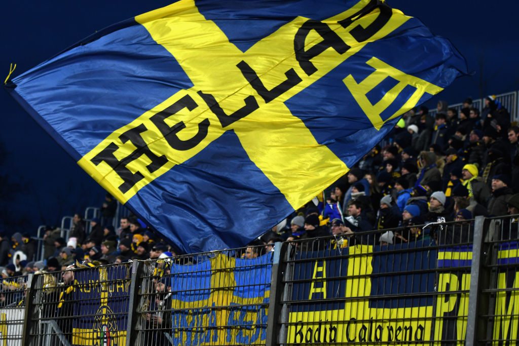 tifosi Hellas a Ferrara