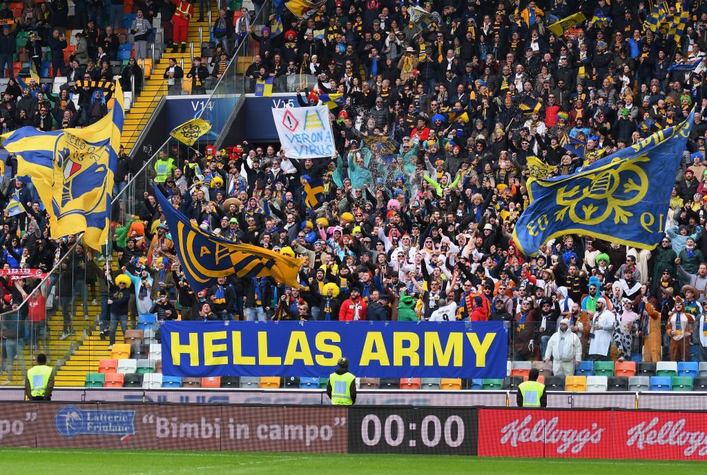 tifosi a Udine