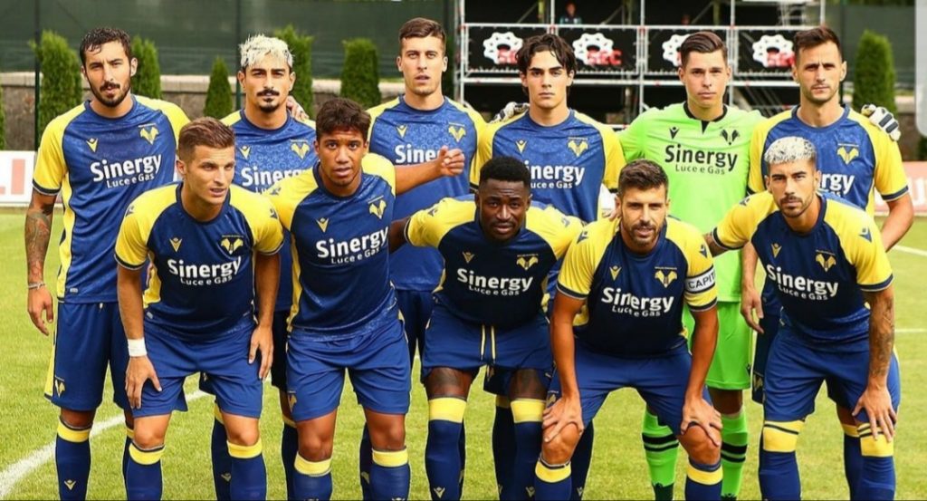 Verona 21-22 prima amichevole