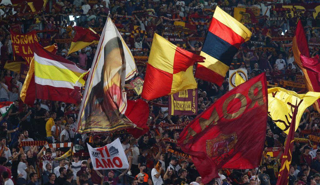 Tifosi Roma 16.9.21 a Sofia
