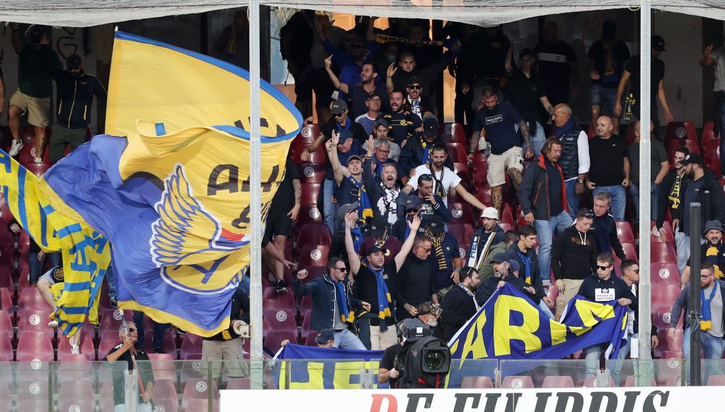 tifosi Hellas a Salerno 22.9.21