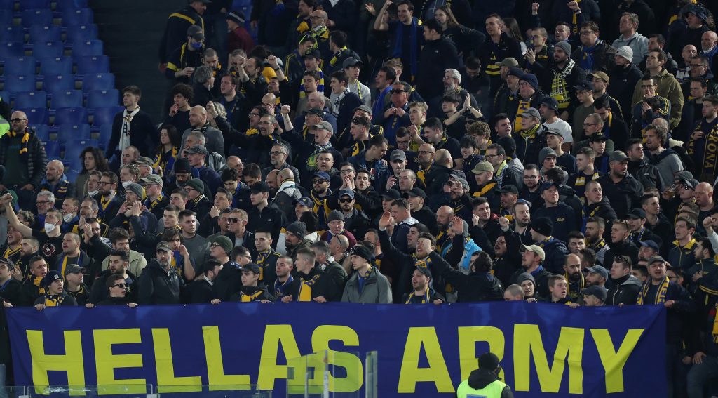 tifosi all'Olimpico 19.2.21