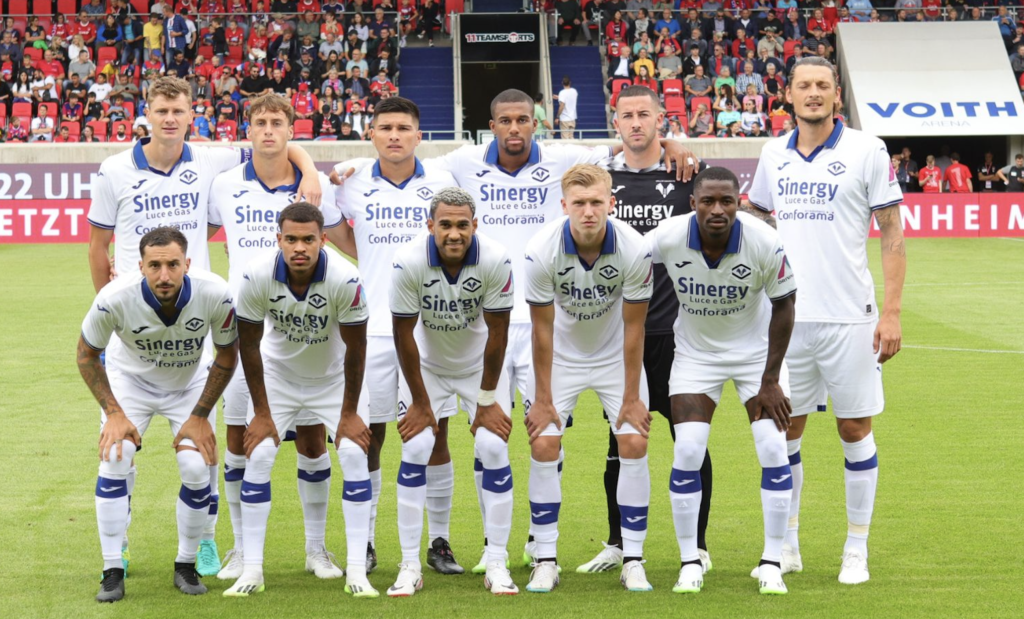Hellas squad Heidenheim