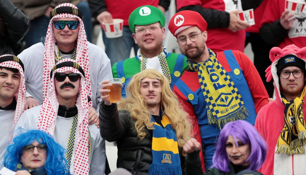 maschere tifosi a Monza